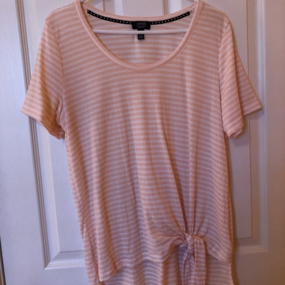 Jones NY "Signature" Top with Side Tie-XL